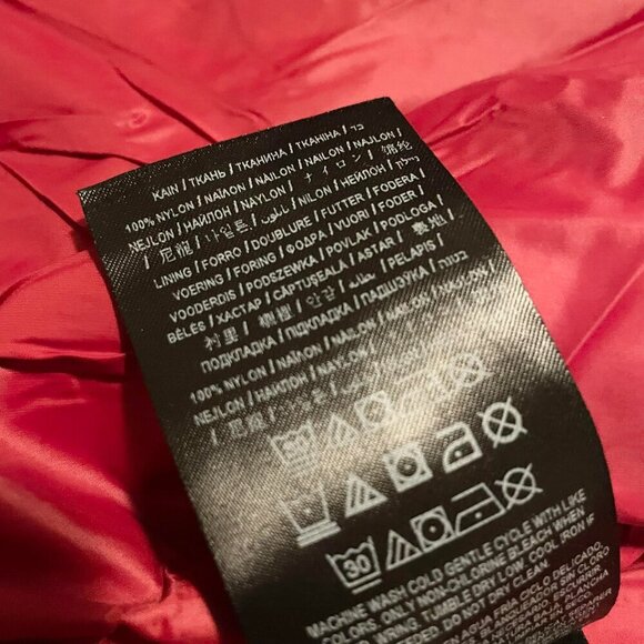 Guess Mens Bomber Jacket Red Size XL - Picture 11 of 16